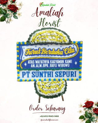 Papan Bunga Duka di Padangan