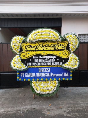 Papan Bunga Duka di Padangan